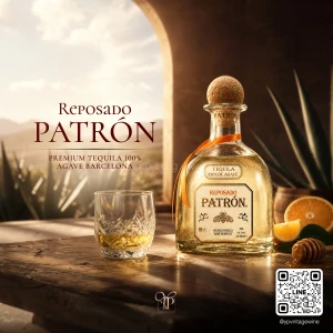 PATRÓN REPOSADO TEQUILA