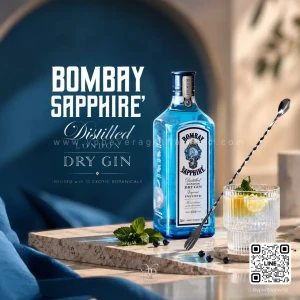 Dry Gin Bombay Blue Sapphire พร้อมส่ง